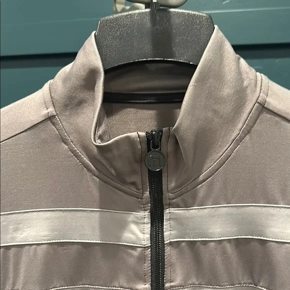 Men's Two-Tone Grey Travis Mathew Track Jacket - Picture 3 of 5
